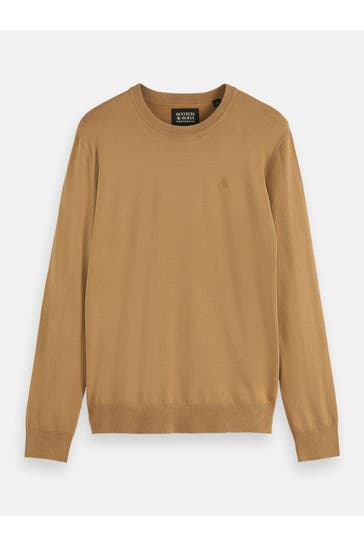 SCOTCH & SODA Strickpullover camel