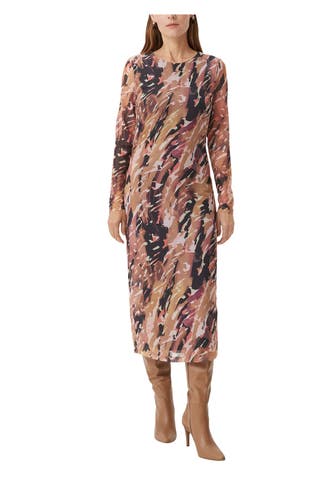COMMA, Kleid gemustert
