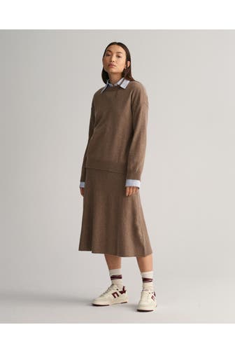 GANT Strickrock hellbraun