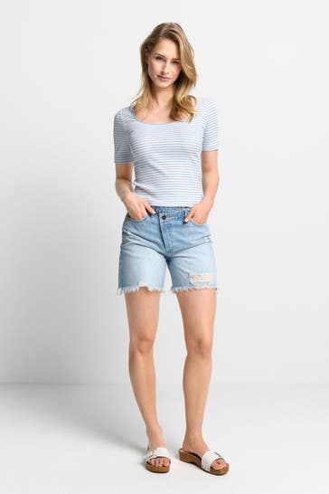 RICH & ROYAL T-Shirt gestreift