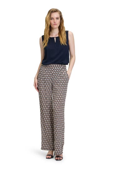 BETTY BARCLAY Stoffhose gemustert