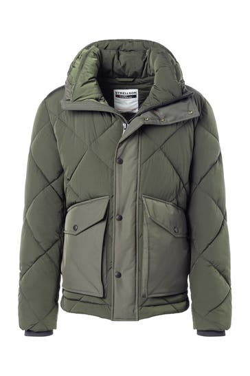 STRELLSON Steppjacke dunkelgrün