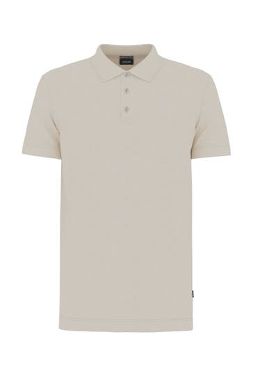 JOOP! Polo-Shirt 'Roberto' ecru