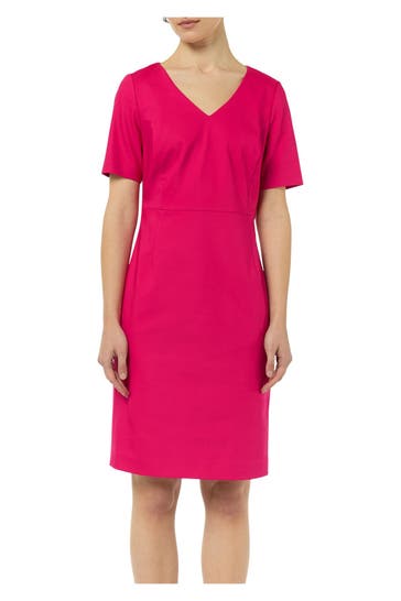COMMA, Kleid fuchsia