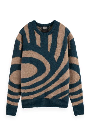 SCOTCH & SODA Strickpullover gemustert