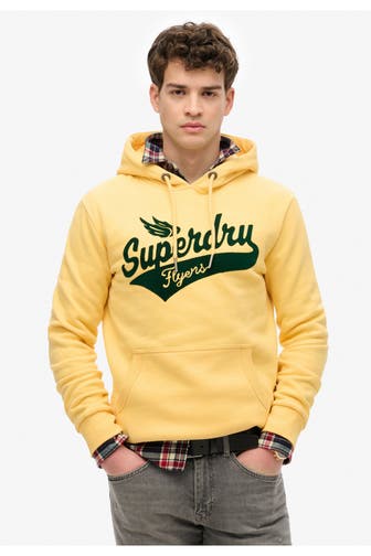 SUPERDRY Hoodie gelb