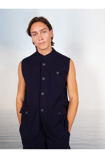 FTC Strickweste navy