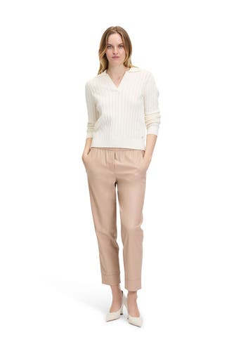 BETTY & CO Strickpullover weiß