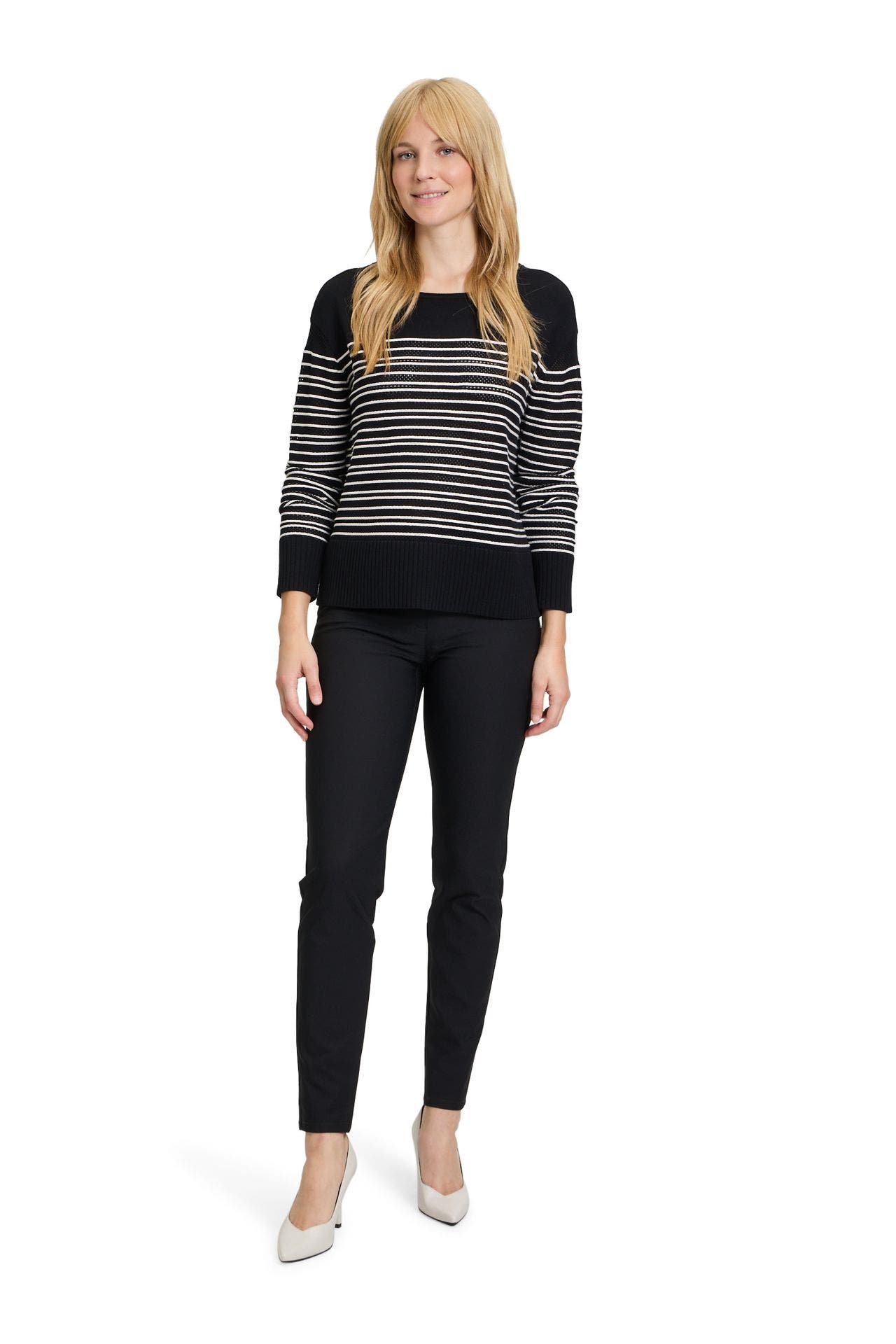 BETTY BARCLAY Strickpullover gestreift, Bild 1