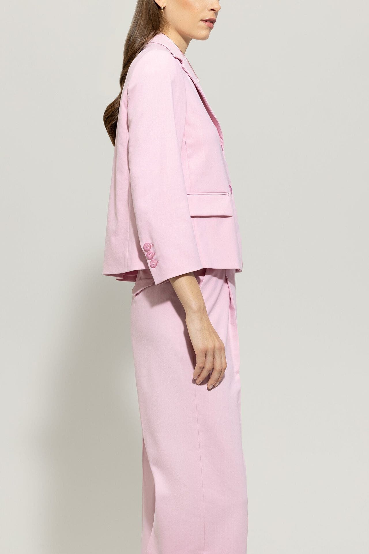 LUISA CERANO Kurz-Blazer rosa, Bild 1