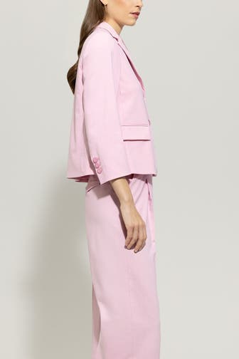 LUISA CERANO Kurz-Blazer rosa