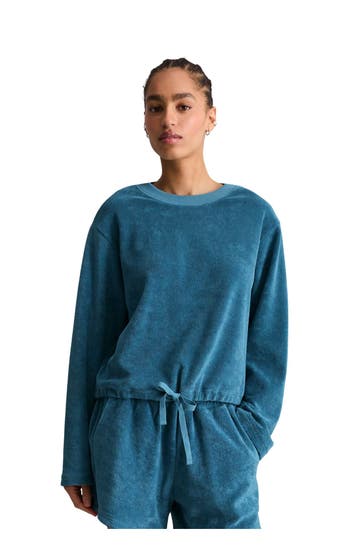 MARC O'POLO DENIM Sweatshirt azurblau