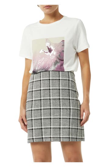 COMMA, T-Shirt weiß