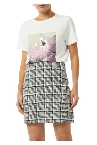 COMMA, T-Shirt weiß