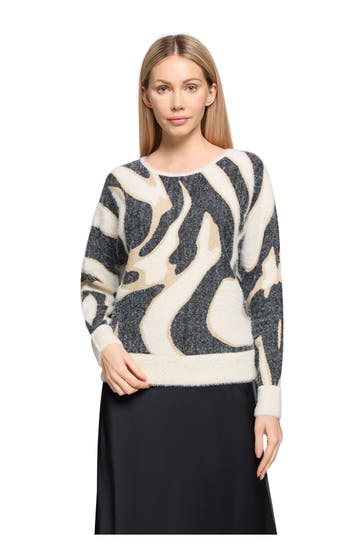 BETTY & CO Strickpullover mehrfarbig