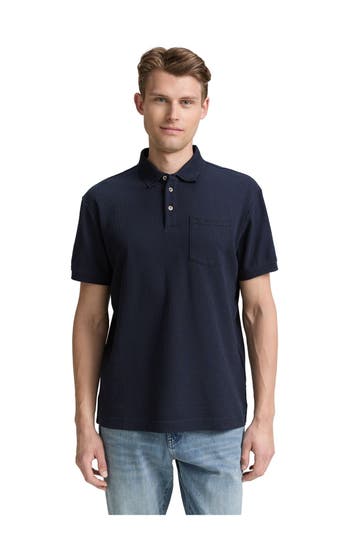 TOM TAILOR Polo-Shirt navy