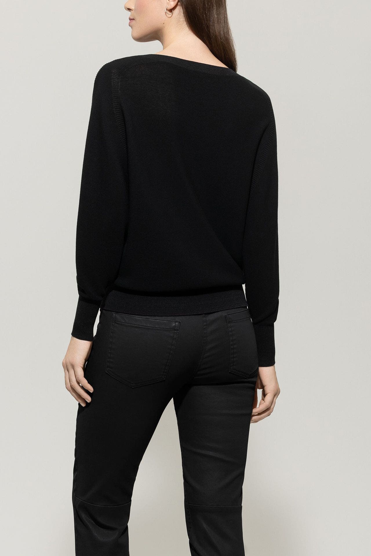 LUISA CERANO Strickpullover schwarz, Bild 1