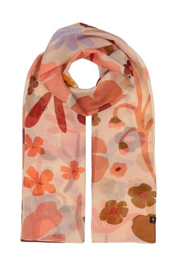 FRAAS Seidenmix-Tuch floral