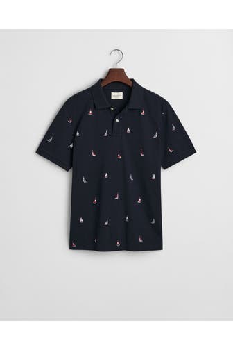 GANT Polo-Shirt gemustert