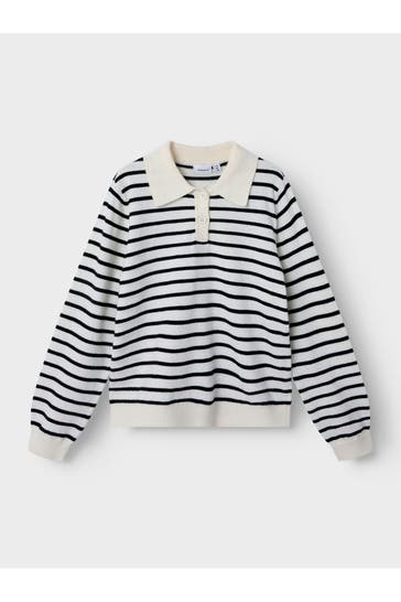 NAME IT Strickpullover gestreift
