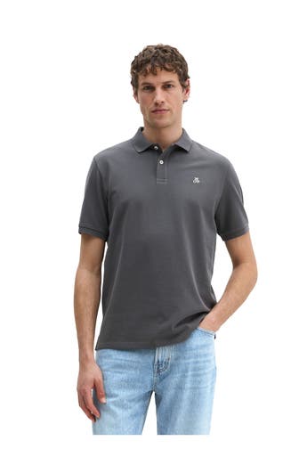 MARC O'POLO Polo-Shirt steingrau