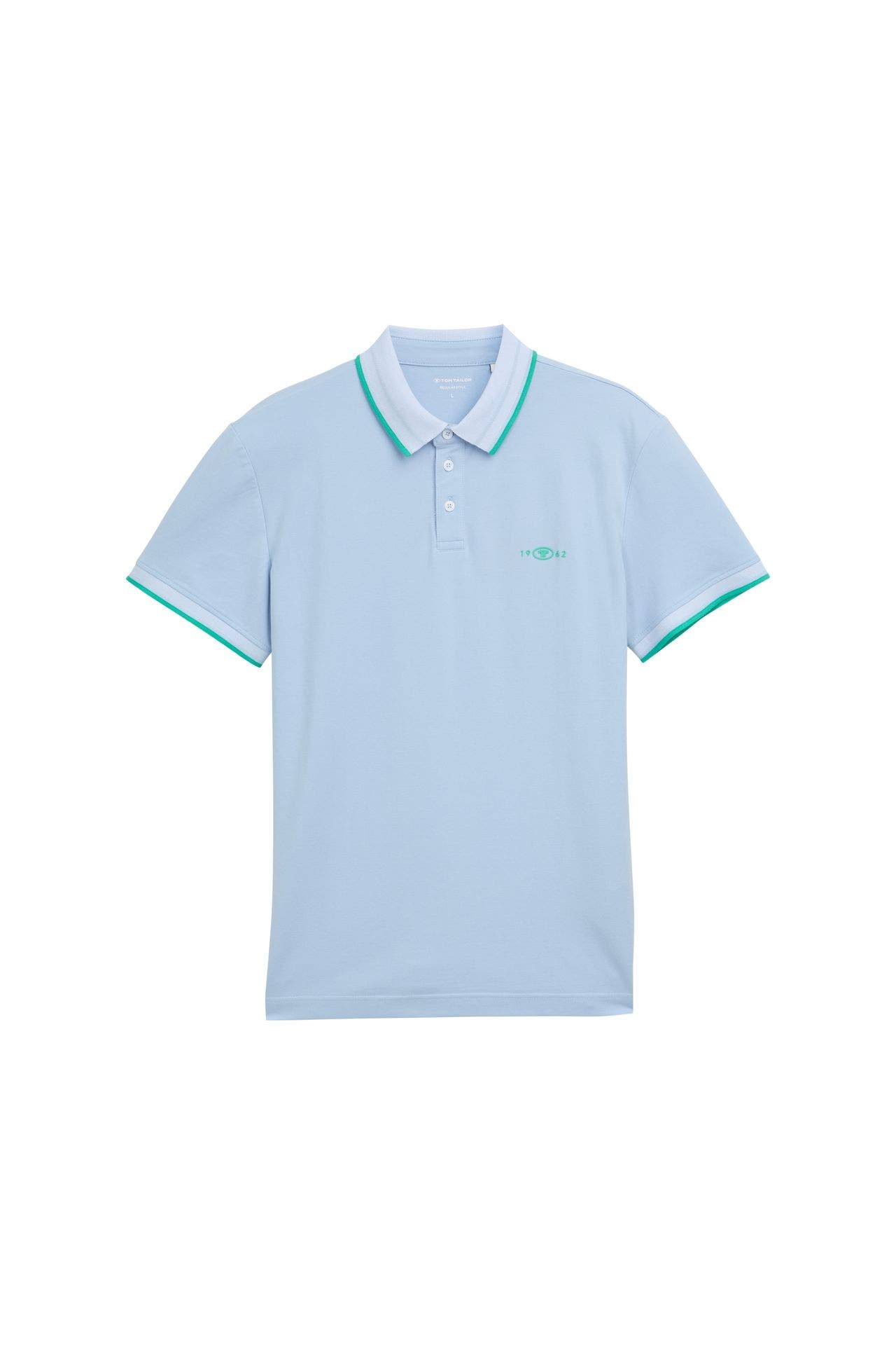 TOM TAILOR Polo-Shirt hellblau, Bild 1