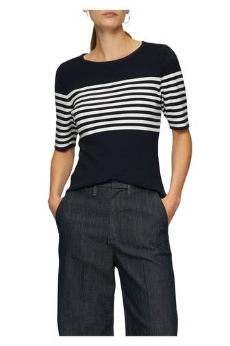 S.OLIVER BLACK LABEL Strickpullover gestreift