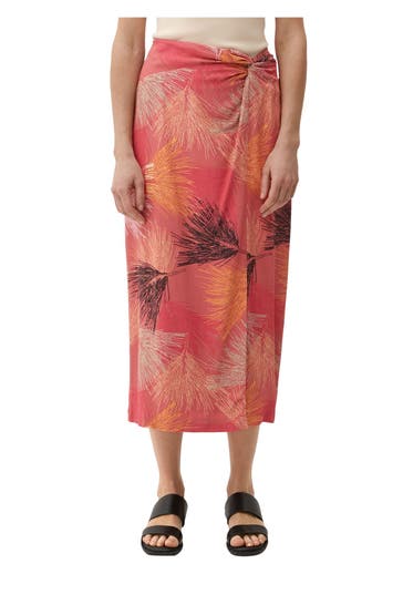 S.OLIVER BLACK LABEL Midirock gemustert