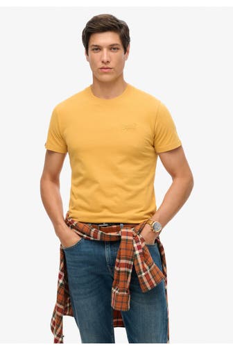 SUPERDRY T-Shirt senfgelb