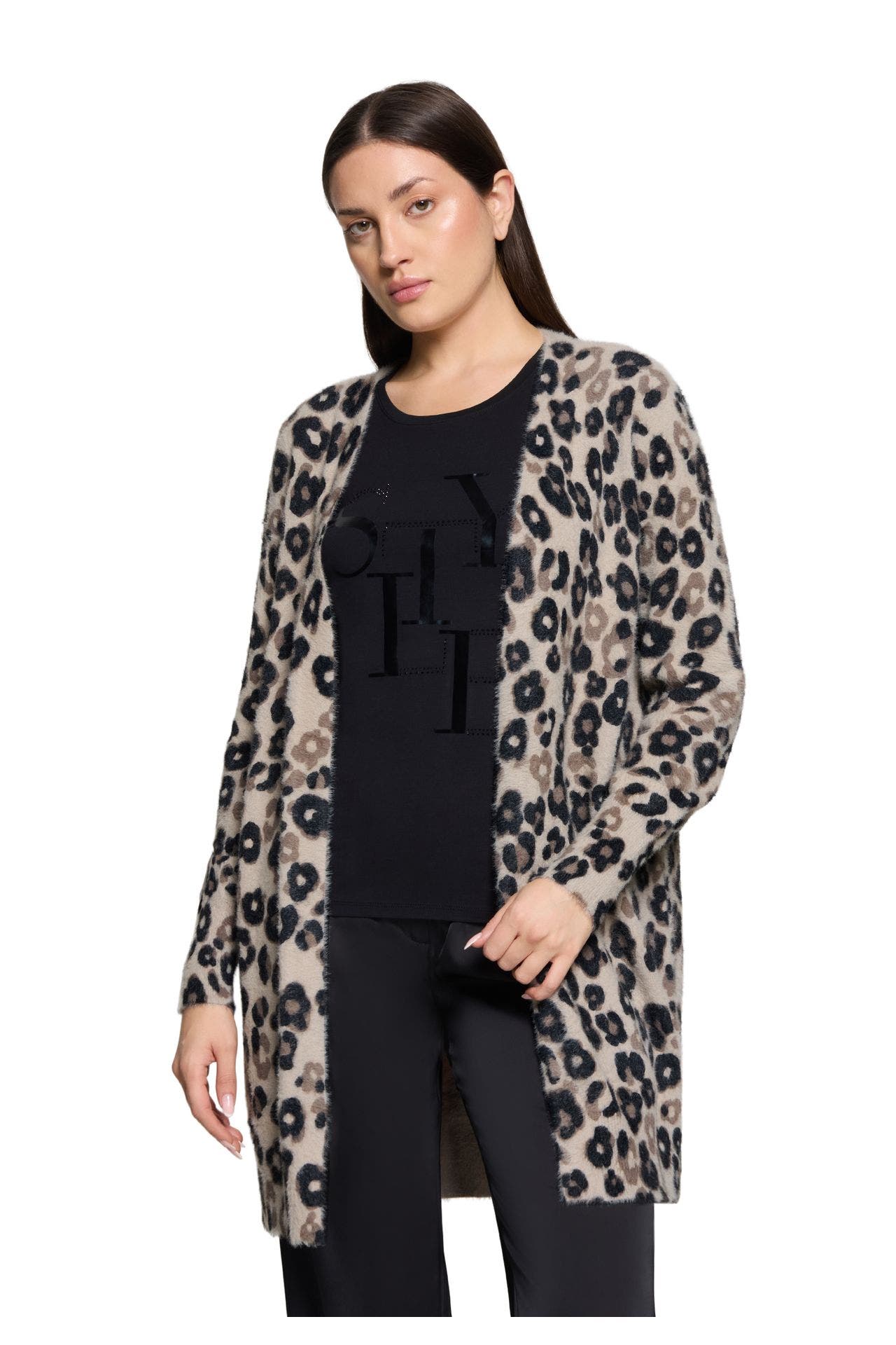 BETTY BARCLAY Strickjacke animal, Bild 1
