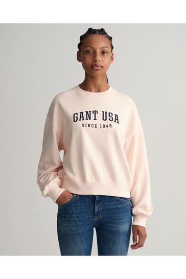 GANT Sweatshirt puderrosa
