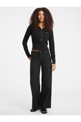 GUESS Strickjacke schwarz