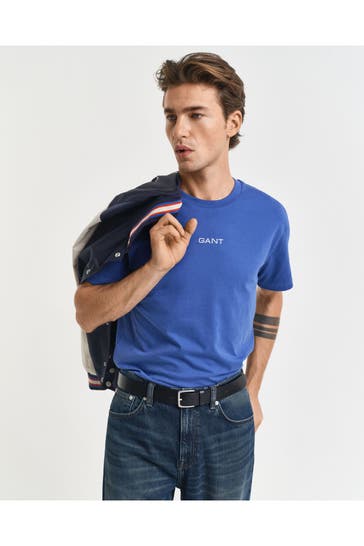 GANT T-Shirt blau