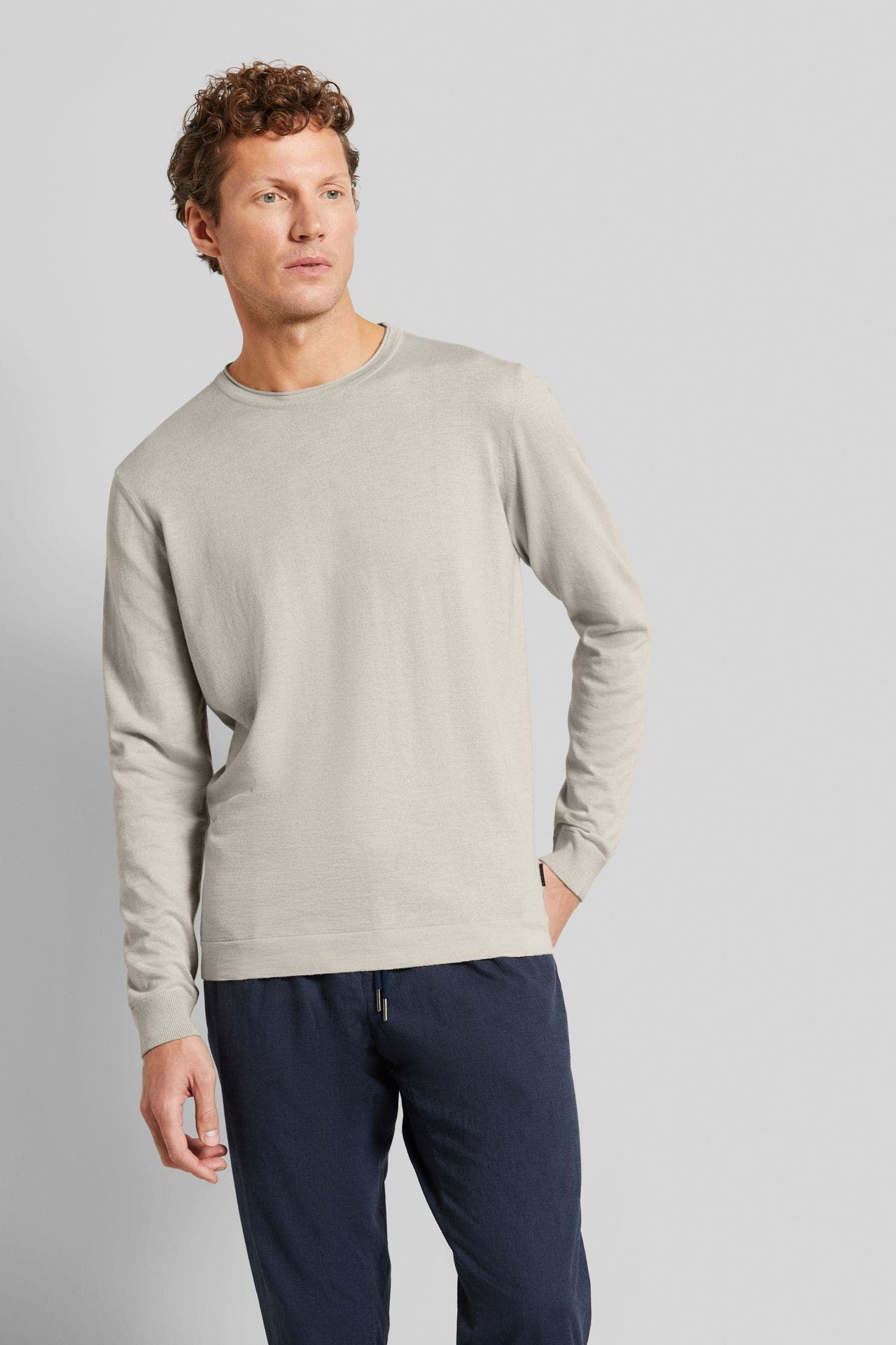 BUGATTI Strickpullover sand, Bild 1