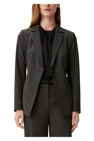 COMMA, Blazer dunkelgrau