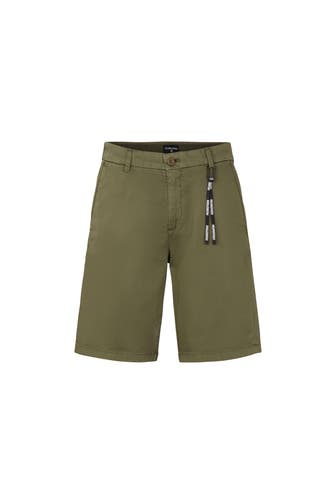 STRELLSON Chino-Shorts 'Crush' dunkelgrün