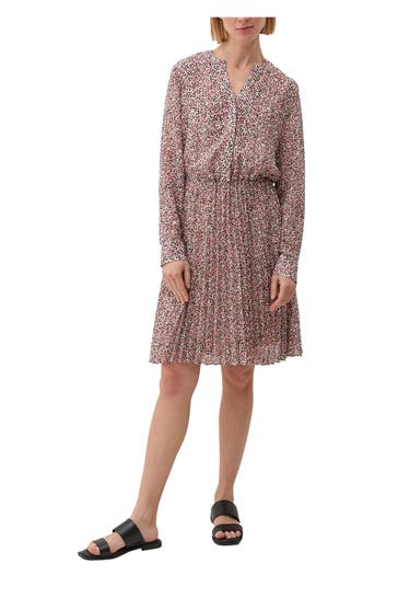 S.OLIVER BLACK LABEL Kleid gemustert