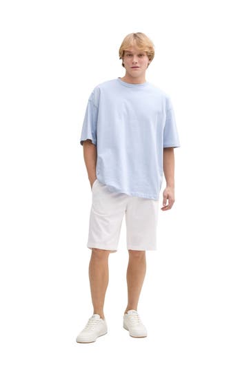 TOM TAILOR Chino-Shorts ecru