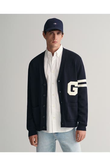 GANT Strickjacke nachtblau