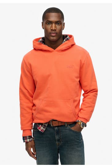 SUPERDRY Hoodie 'Essential Logo' koralle