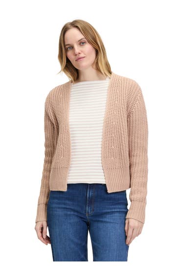 BETTY & CO Strickjacke greige