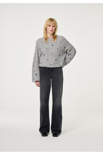 FABIENNE CHAPOT Wollmix-Pullover 'Lidia' grau