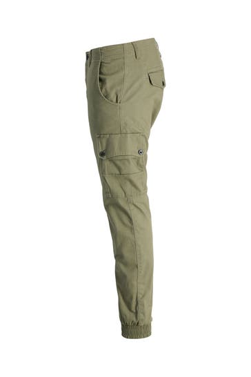 JACK & JONES Cargohose 'Paul' oliv
