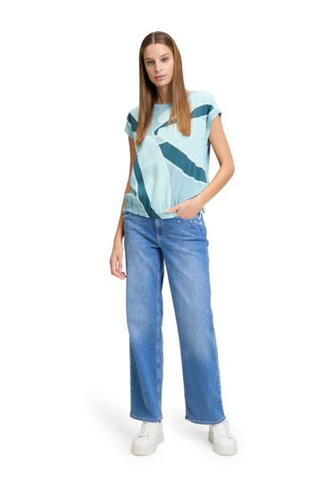 BETTY & CO T-Shirt gemustert