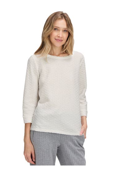 BETTY & CO Longsleeve weiß