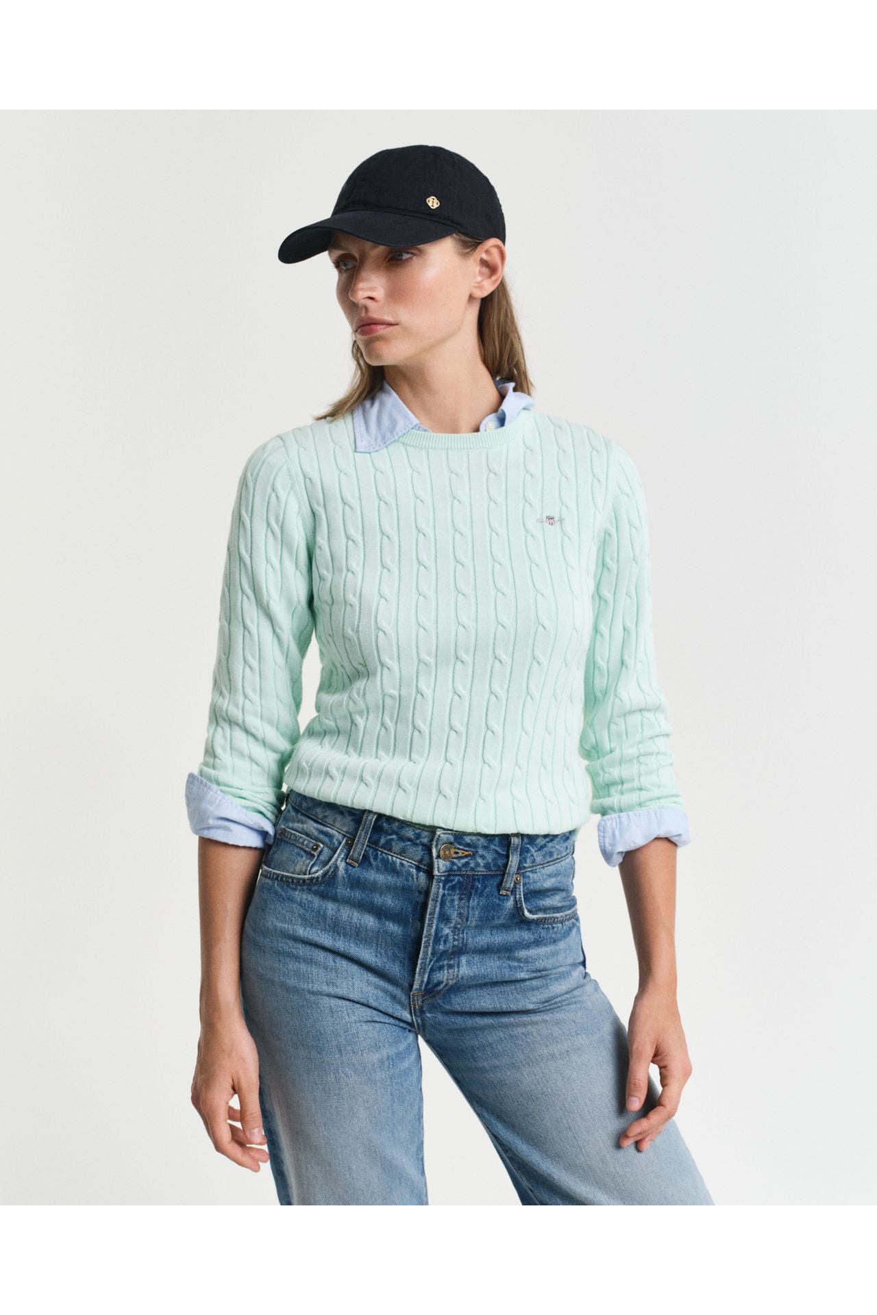 GANT Strickpullover türkis, Bild 1