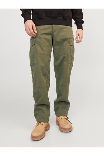 JACK & JONES Cargohose 'Harlow' khaki