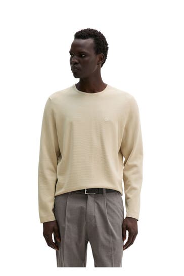 MARC O'POLO Strickpullover beige