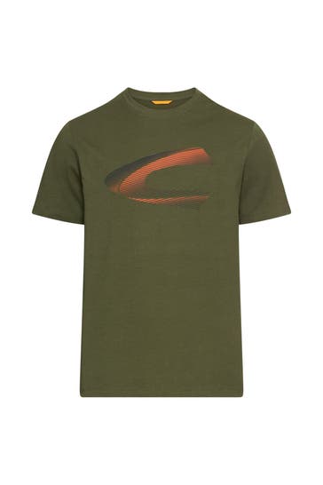 CAMEL ACTIVE T-Shirt dunkelgrün