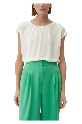 S.OLIVER BLACK LABEL Blusenshirt offwhite